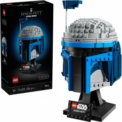 Cască LEGO Star Wars Jango Fett – model de colecție pentru expunere