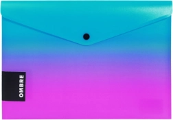 Plic cu capse A5 ombré roz