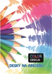 Karton P+P dosare pentru alfabet Creioane colorate