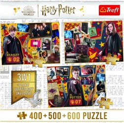 Puzzle Harry Potter, Ron și Hermione 3 în 1