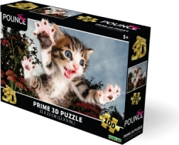 Puzzle 3D – pisicuță săltăreață 100 piese