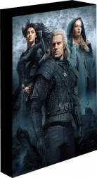 Tablou LED luminos The Witcher 30 × 40 cm