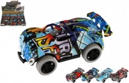 Mașinuță cascador cu mecanism de întoarcere (pull-back)