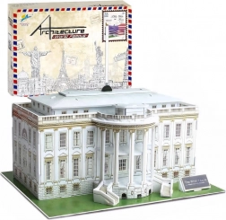 Puzzle 3D spațial Casa Albă – 35 de piese