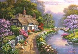 Puzzle Ferma Willow Glen 260 piese