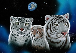 Puzzle Familia pufoasă 2000 piese