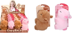 Brățară de pluș capibara 16 cm - 1 bucată