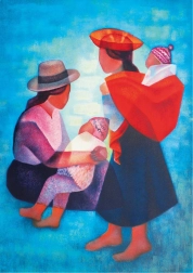 Puzzle BLUEBIRD familie peruană – 1000 de piese