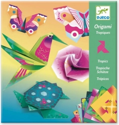 Origami Tropice neon de la Djeco