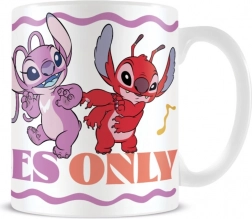 Cană ceramică Lilo și Stitch Good Vibes 315 ml