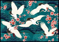 Interdruk Puzzle Grădina Secretă: Cocorii 1000 Piese