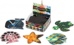 set de carduri răzuibile ocean melissa & doug