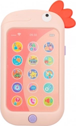 Telefon jucărie educativ Baby Mix roz