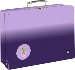 Geantă pentru rechizite școlare OXY NEXT Ombre Purple, format A4