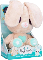 Iepuraș interactiv de pluș Peekapets 45 cm