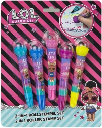Set de carioci cu ștampile LOL Surprise 2în1