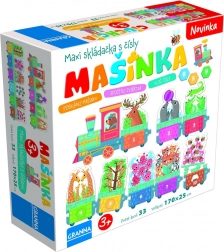 Granna Mașinka - puzzle educativ pentru copii