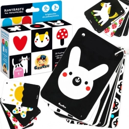 Contraste pe șnur pentru cartea de la 0 luni+