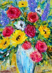 Bucură-te de Puzzle Flori Eterne 1000 piese