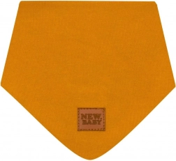 Guler tubular din bumbac pentru copii New Baby Favorite maro