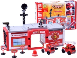 Set de construcție stație de pompieri, 59 de piese