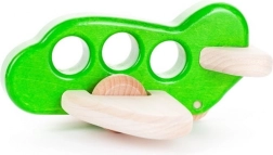 Bajo avion din lemn verde