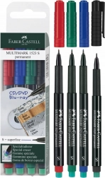 Set de markere permanente Faber-Castell