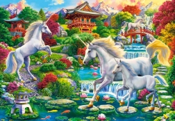 Puzzle Castorland Grădina unicornilor 1500 piese