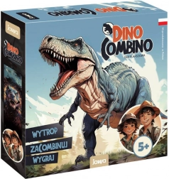 Joc de societate de memorie DINO Combino – dinozauri
