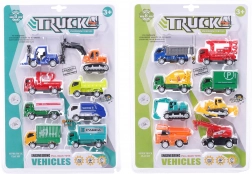 Set de 8 vehicule cu tracțiune pe retur