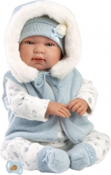 Păpușă realistă de nou-născut Llorens cu sunete 44 cm