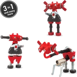 Set de construcție THE OFFBITS ArtBit 3‑în‑1 – set creativ robotic pentru copii