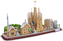 Puzzle 3D City Line Barcelona