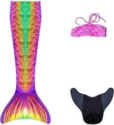 Coada de sirenă - monovele pentru înot Cancun + bikini