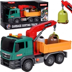 Camion de gunoi educativ cu containere Toytar