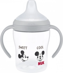 Biberon de antrenament NUK Perfect Match DISNEY Minnie, gri, 150 ml