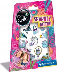 Crazy Chic Tatuaje Sclipicioase de la Clementoni