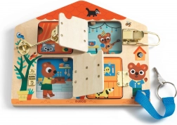 Căsuța cu lacăt Cabanalock de la Djeco