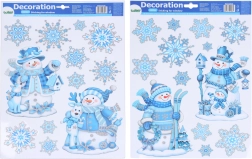 Decorațiuni de fereastră de Crăciun 41 × 29 cm