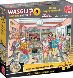 Puzzle Wasgij 9 Îmbunătățiri casnice 1000 piese