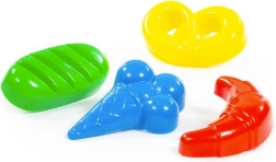 Forme pentru nisip în formă de alimente Wader