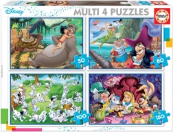 Educa Puzzle Disney Basme 4 în 1