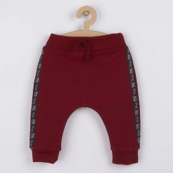 Pantalonași pentru bebeluși Nicol Races bordo