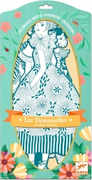 Cărți de colorat DJECO Rebekka & prietenii