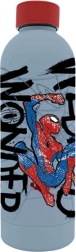 Sticlă din inox cu imprimeu 3D SPIDERMAN 500 ml