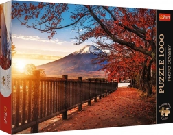 Puzzle Trefl Premium Plus Photo Odyssey: Muntele Fuji, Japonia – 1000 piese