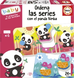 Puzzle EDUCA Baby Panda Bimba și prietenii