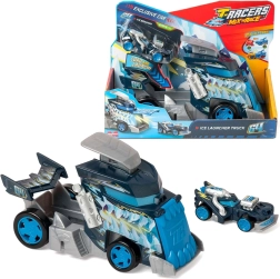 T-Racers Mix’n Race Ice Launcher Truck – camion cu lansator