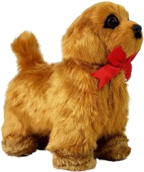 Cățeluș interactiv – merge și latră, maro