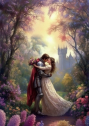 Puzzle Dragoste magică de primăvară 1000 piese ART PUZZLE